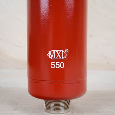 MXL 550/551R Ensemble Condenser Mic Recording Kit Red/Chrome w/ Case image 9