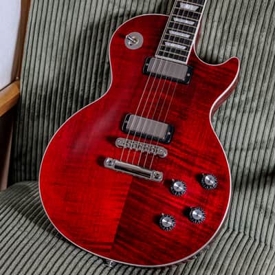 Gibson Les Paul Deluxe Player Plus 2018 - Wine Red Vintage image 3
