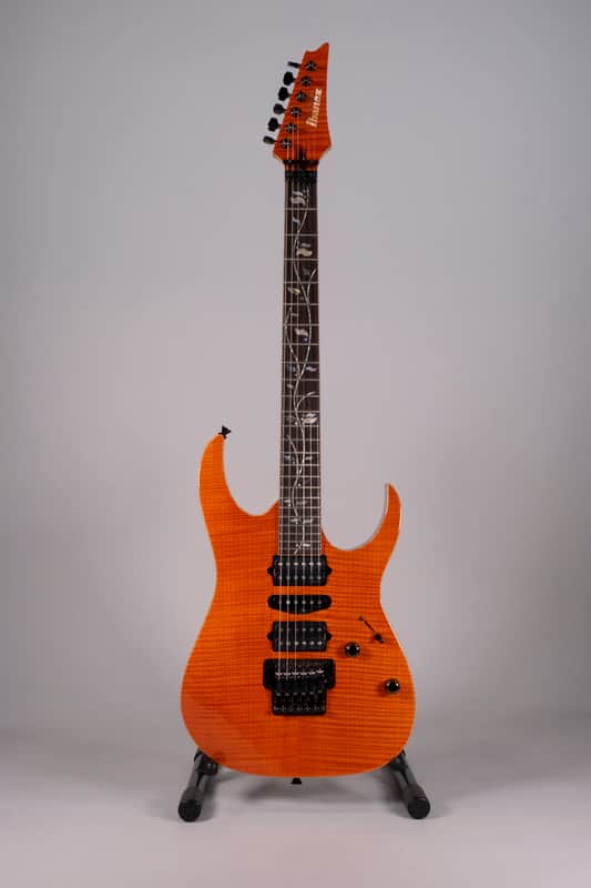 Ibanez RG8470F PR J-CUSTOM - orange flame | Reverb
