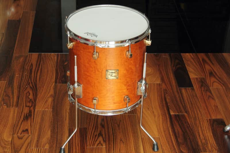 Yamaha Maple Custom - natural vintage 14"x14 floor tom image 1