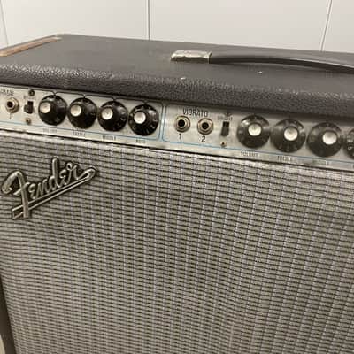 Fender Twin Reverb 2-Channel 100-Watt 2x12" Guitar Combo 1972 - 1976 - Silverface image 6