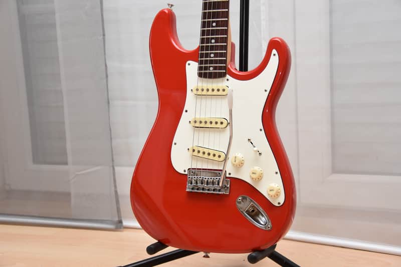 エピフォン　ストラトキャスター　s-310　レッド Epiphone by Gibson S 310 – 1989 Vintage Stratocaster - Fire Engine