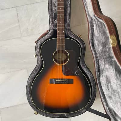 Epiphone EL-00 2012 - Vintage Sunburst with hard case and Dean Markley piezo image 2