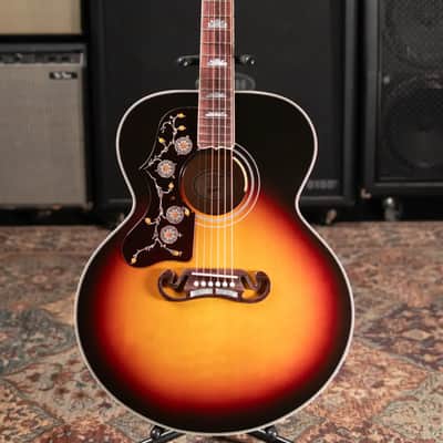 Gibson SJ-200 Standard Maple Left-Handed Acoustic/Electric Guitar - Triburst with Hardshell Case image 3