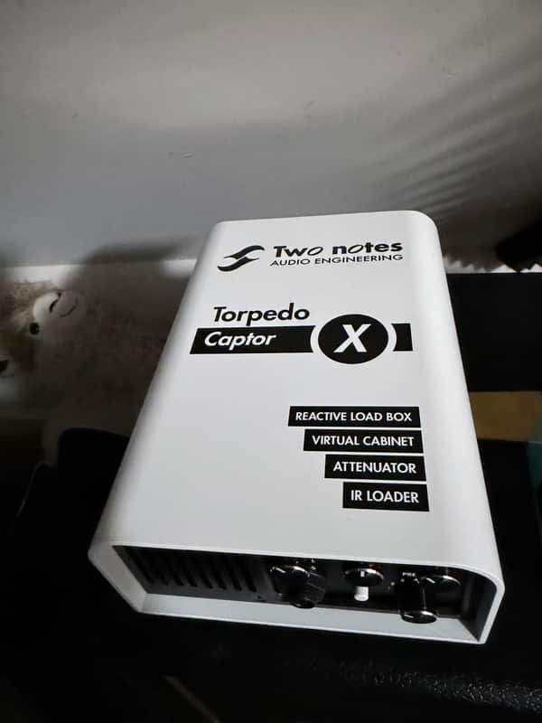 Two Notes Torpedo Captor X 8ohm Stereo Reactive Load Box / Attenuator 2020 - White image 1