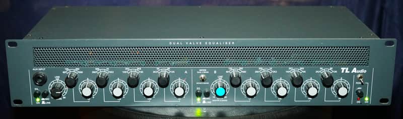 TL Audio EQ-1 Dual Valve Stereo Parametric Equalizer and Preamp w/48v phantom EQ image 1