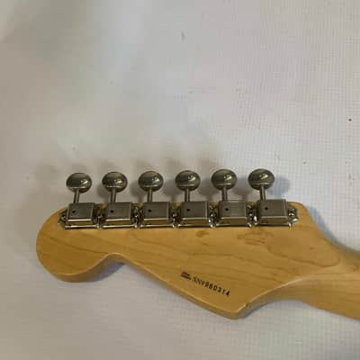 1999 USA Fender Eric Clapton Signature Blackie Stratocaster Guitar Neck Maple Board w/ Tuners image 17