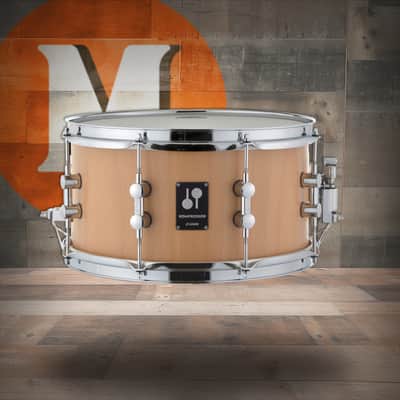 Sonor Kompressor 13 In. x 7 In. Beech Snare Drum (KS-1307-SDW-NAB) image 1