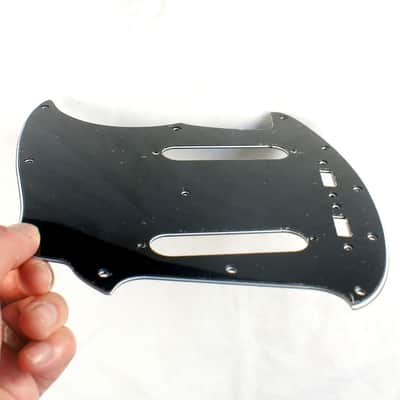 Left-handed Replacment Pickguard For Mustang Classic Series style ,3Ply Black image 4