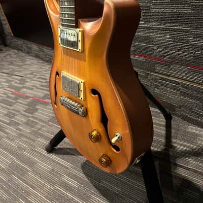 RARE - PRS McCarty McCarty Archtop Electric Guitar with Moon Inlays Vintage Natural Nickel Hardware - WITH HARD CASE image 6