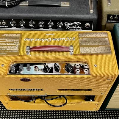 Fender '57 Custom Deluxe 2-Channel 12-Watt 1x12" Guitar Combo 2016 - Present - Lacquered Tweed image 3