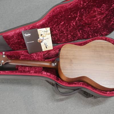 Taylor GTe Blacktop 2022 - Blacktop Walnut back DEMO image 10