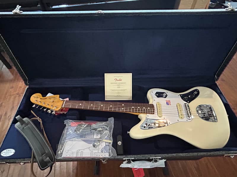Fender Johnny Marr Signature Jaguar - Olympic White /8lbs. 6.8oz. #V2438656 image 1