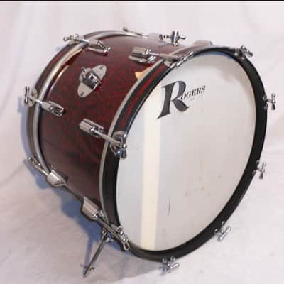 Rogers mid 60's Holiday Headliner Red Onyx image 16