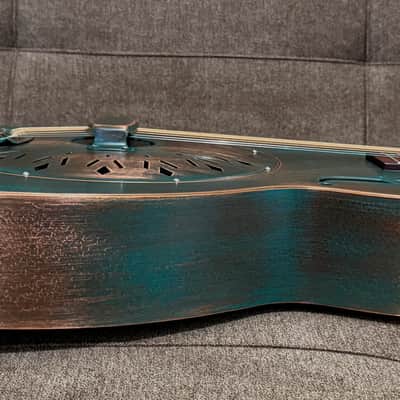Recording King Swamp Dog Style-O, 2025 Model in Distressed Vintage Green image 16