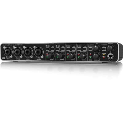 Behringer UMC404HD Audiophile 4x4 24Bit/192 kHz USB Audio/MIDI Interface with Midas Mic Preamplifier image 6