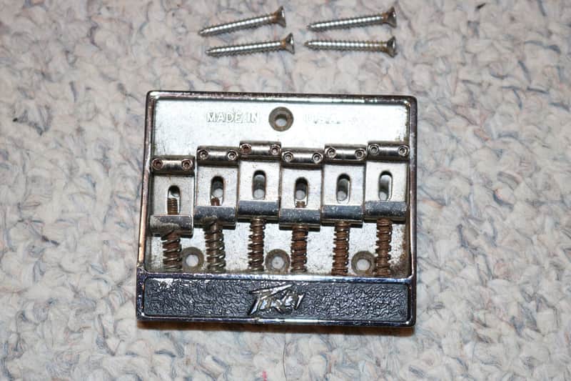 Vintage Peavey T-60 Bridge - Made in USA - No Tariffs image 1