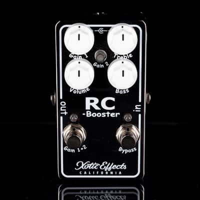 Used Xotic RC Booster RCB-V2 Chrome Pedal With Box image 2
