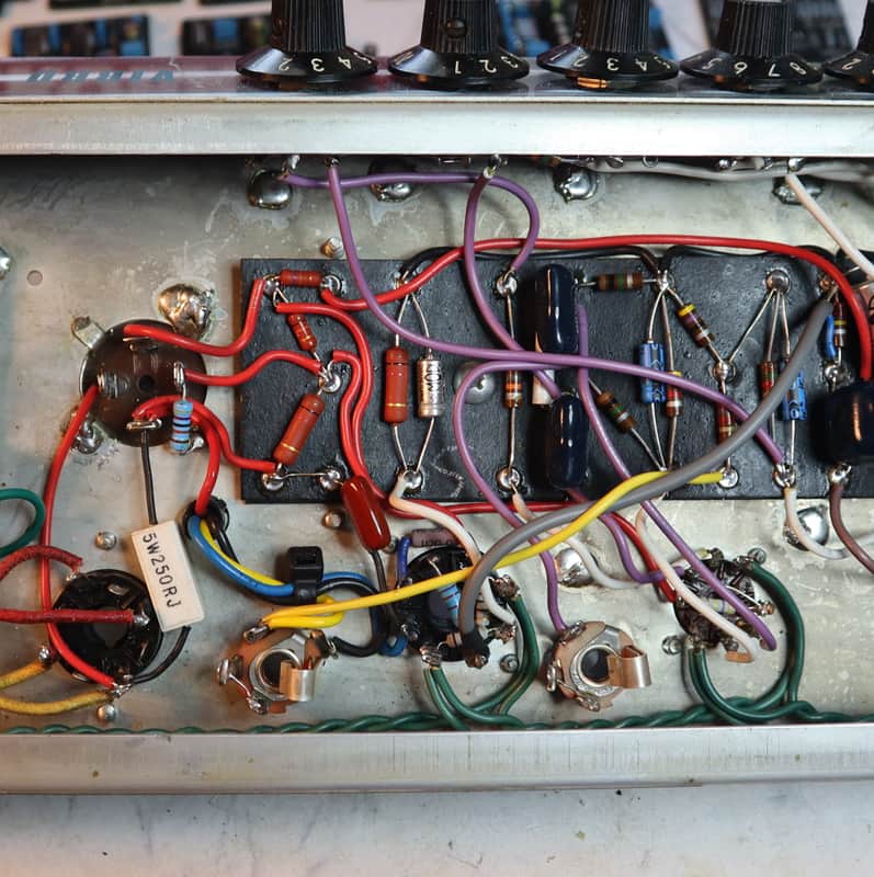 Rewired and Modified 1974 Fender Vibro Champ Guitar Tube Combo Amp SSS by Tablebeast image 1