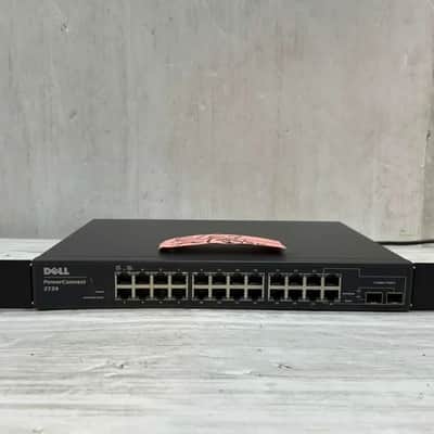 Dell Power Connect 2724 24-Port Managed Ethernet Switch #6169 (One) image 1