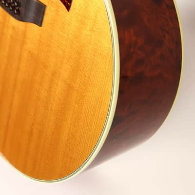 1983 Taylor 655 12 String Custom Natural Acoustic Guitar W/ Taylor Hard Shell Case image 3