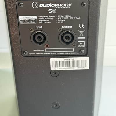 Audiophony S6 passive speaker image 3