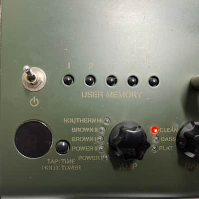 Yamaha THR10X 10 Watt Desk Top Mini Guitar Amplifier High Gain METAL THR 10X Amp Portable Modeling Combo Amp EVH D 2 x 3" Stereo Digital Speakers 2013 - 2018 Camouflage Green Hi-Gain Steel Panther Approved. image 8