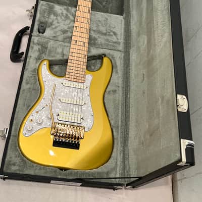ESP LTD JRV-8FR Javier Reyes Signature Series 8-string Left-hand Metallic Gold  2023 New Overstock Closeout Last One !!! image 14