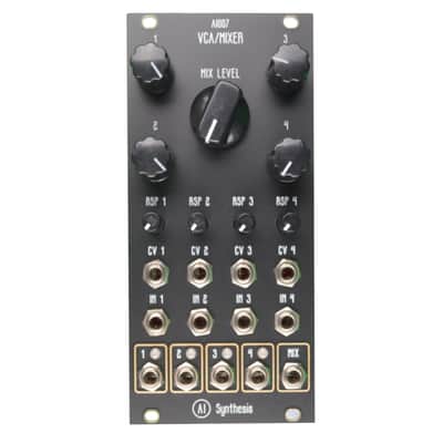 AI Synthesis AI007 Quad VCA Built with Warranty Black image 1
