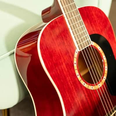Washburn WD100DL Dreadnought Mahogany Acoustic Guitar w/ Gigbag (WD100DLTWRK-A-U) image 13