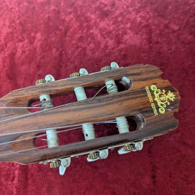 Kiso Suzuki Takeharu Yamamoto G-85 1974 Acoustic Classical Guitar MIJ Japan Cedar Mahogany Japanese Classical image 13