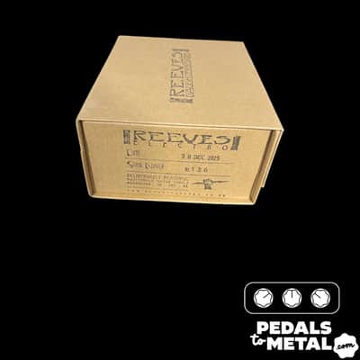 Reeves Electro Facet tonebender mk1.5 2025 Ltd Edition Version with Acid Etched Graphic and Red Metallic interior - X14864 image 2
