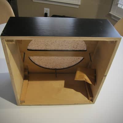 JENCO Speaker Cabinet 10" Vintage NOS Empty Cabinet Only Circa-1950s-1960s-Black with Splatter Grill Cloth image 18