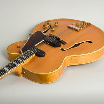 Gibson  Byrdland N (Pre-Production) Thinline Hollow Body Electric Guitar (1955), ser. #A-20986, original brown hard shell case. image 7