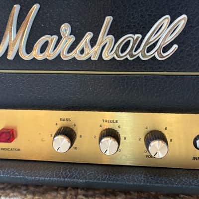 Marshall JMP1H 50th Anniversary -  1-Watt Guitar Amp Head 2012 - 2013 - Black image 5