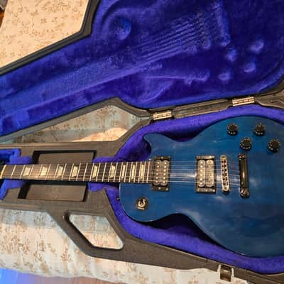 Gibson Les Paul Studio Lite Translucent Blue 1991 - Translucent Blue image 3