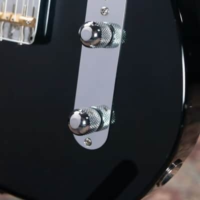 Fender Telecaster Black with MIJ Neck, Upgraded TV Jones Pickups, and Hardshell Case - Used image 12