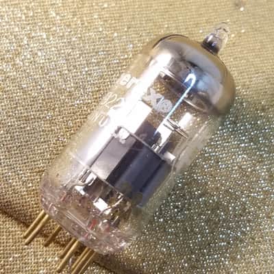 Amperex 6922 tNOS AT1000 TESTED Balanced! PI Vacuum Tube PQ Premium Quality USA Gold Pins E88CC dual triode 1960-1966 image 8