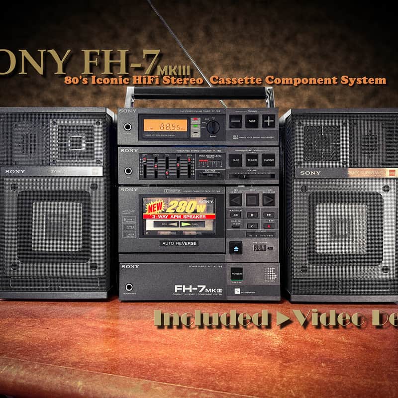 80’s Sony FH-7 Gray