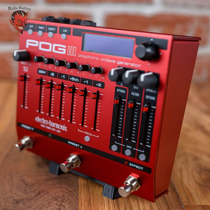 Electro-Harmonix POG3 Polyphonic Octave Generator Red image 1