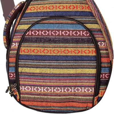 Original Design 15mm Thick Padded Country Style A & F Style (Standard) Mandolin Gig Bag (Soft Case) Soft Mandolin Case. Fits Most A Mando. image 1