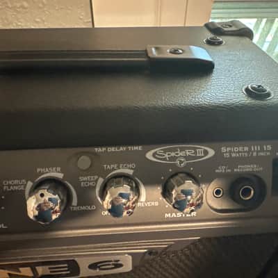 Line 6 Spider III 15 15-Watt 1x8" Digital Modeling Guitar Practice Amp 2006 - 2009 Black image 3