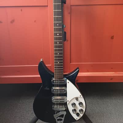 1978 Greco RG-750 MIJ Fujigen John Lennon Style Black Vintage Guitar w/ Vintage Case image 7