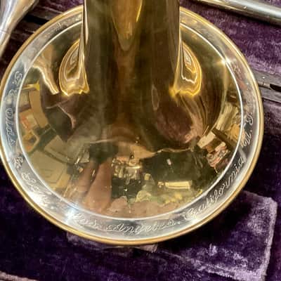 F.E. Olds & Son 1956 Super Olds Trombone -Los Angeles, California w/O.H.S.C., Mouthpiece, & Xtras image 4