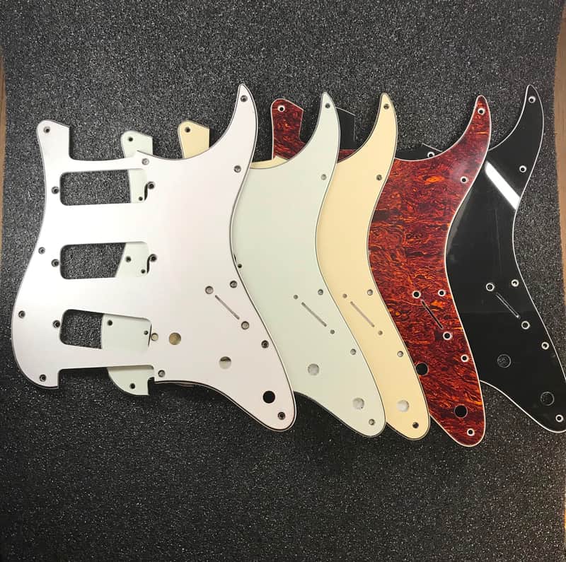 Strat Style Routed Pickguard for Victory Gold Foils image 1