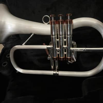 Carol Brass CFL-9990 Flugelhorn Euro Bell Satin & Combo Finishes "Angel Horn" image 12
