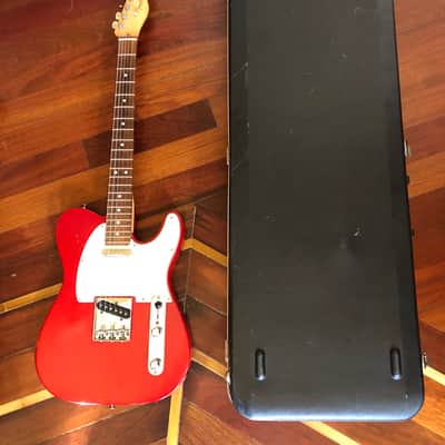 100% ORIGINAL 2003 Fender American Telecaster USA, Transparent Red w/ Hard Case image 23