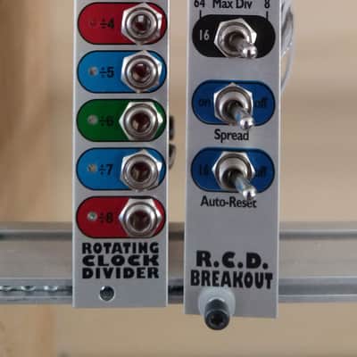 4MS Rotating Clock Divider RCD and Breakout Expansion Eurorack Modules image 1