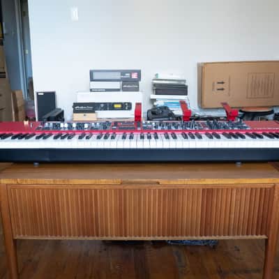 Nord Stage 4 88 — Original Box, Sealed Nord Soft Case, NoteRise Stands Included - Brooklyn Pickup Preferred image 1