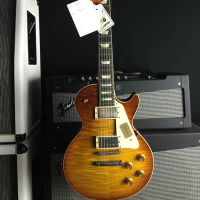 Gibson 2013 Les Paul 1959 Reissue Vic DaPra "Shadows of 59" Burst R9 image 6